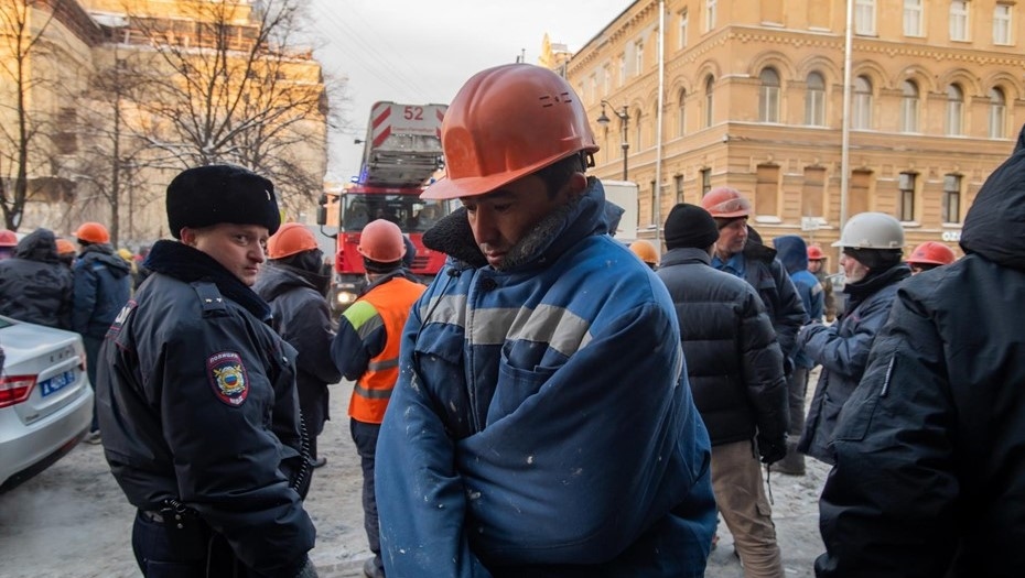 Рейд против мигрантов в России